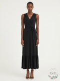 Inc Faux-Wrap Maxi Dress, Size XXL