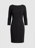 Dkny Ruched Sleeve Sheath Dress, Size 2