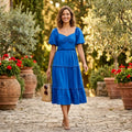 Lucy Paris Mischa Tiered Dress, Size XS
