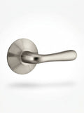 Emtek Privacy Lever Set with Modern Rosette and Basel Levers