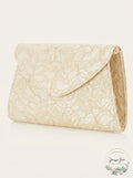 Adrianna Papell Seta Lace Small Envelope Clutch