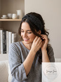 Lucky Brand Crescent-Print Headband