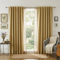 Best Home Fashion Premium Thermal Insulated Blackout Curtains set, 52x108