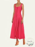 Alberta Ferretti Front Zip Dress, Size 42