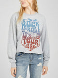 Love Tribe Juniors 1977 Rock N Roll Graphic T Shirt, Size Medium