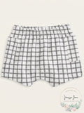 First Impressions Baby Boys Windowpane Plaid Shorts-Size 6-9Mo