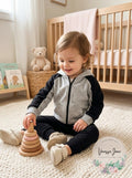 Ideology Girls Colorblocked Zip-up Hoodie, Size 2T