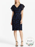 Lauren Ralph Lauren Floral Lace Dress Parisian, Size 6