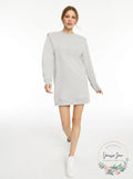 Inc Long-Sleeve Knit Mini Dress, Size Medium