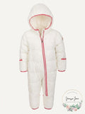 Michael Kors Baby Girls 1-Pc. Hooded Pram Snowsuit, 6-12 months