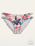 Roxy Juniors Urban Waves Moderate Bikini Swimsuit Bottom, Medium
