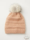 Self Esteem Pom Pom Beanie, One Size
