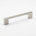 Lot of 6 Unbranded 5-in Center to Center Cabinet Pull, Satin Nickel