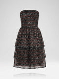Aidan by Aidan Mattox Strapless Sequined Dress, Size 2