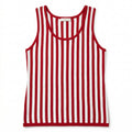 Anne Klein Womens Striped Sleeveless Tank Top, Size small