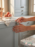 GlideRite 10-Pack 1-1/8 in. Weathered Nickel Square Cabinet Knobs