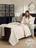 Madison Park Mansfield Reversible Bedspread Set, Size Twin