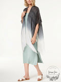 Steve Madden Ombre Metallic-Stripe Boho Wrap & Cover-up One Size