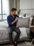 Hotel Collection Honeycomb Trellis European Sham