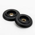 Traditional Backplate [Set of 2] Finish: Matte Black