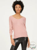 Bar III Wear 2 Ways Twist Sweater, Size Medium