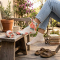 Lot of 3 INC Womens Printed Floral Socks/ Sheer Stripe Ankle Socks, One Size`