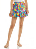Aqua Palmas Godet Shorts, Size XS