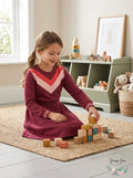 Epic Threads Girls Chevron Sweatshirt Dress
