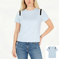 Freshman Juniors Track-Stripe T-Shirt, Size XL