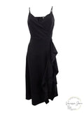 Rachel Rachel Roy Womens Plus Size Ruffled Faux-Wrap Dress, Size 20W