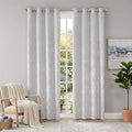 Sunsmart Taylor 50 x 95 Diamond Jacquard Total Blackout Window Panel