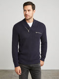 Inc Mens Echo Shawl Collar Zip Sweater, Size XXL
