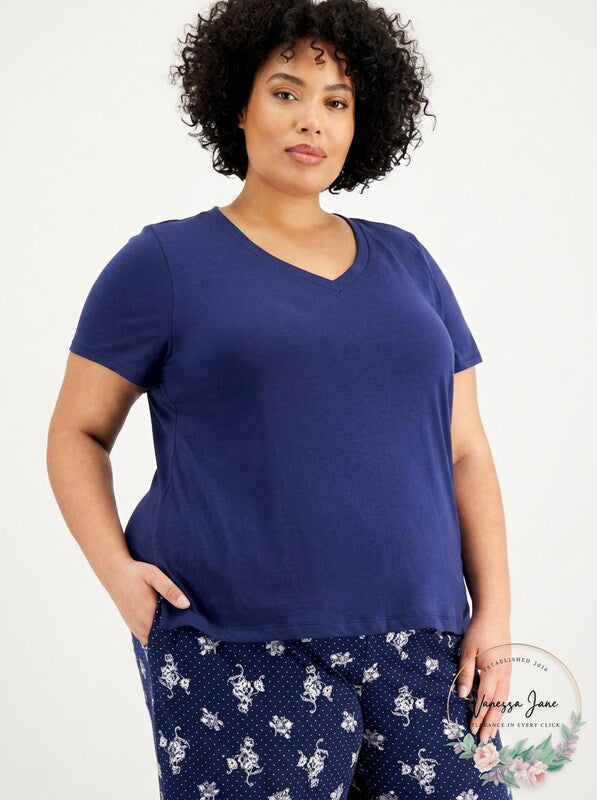 Charter Club Plus Size Sleep T-Shirt