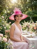 August Hat Company Sheer Wide-Brim Hat