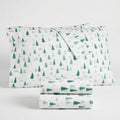 Martha Stewart Collection Holiday Printed 4 PC. Sheet Set, Full