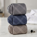 Michael Michael Kors Men’s Dash & Line Grid Check Tie