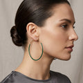 GUESS Thread-Wrapped Hoop Earrings
