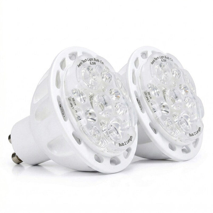 Lot of 2 Aero Tech Light Bulb CoLED Lamp,6.0W,350 Lm,Bulb 2 Length