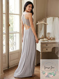 Emerald Sundae Juniors Lace and Chiffon Gown, Size XS