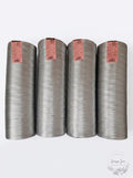 Lot of 4 Deflecto Semi-Rigid Aluminum Duct 6in x 8ft A068/4-A