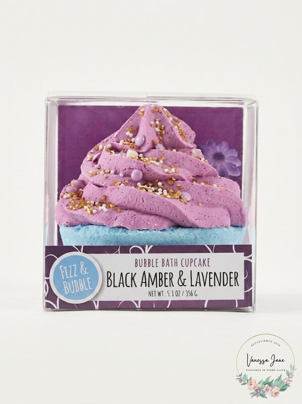 Fizz and Bubble Bubble Bath Cupcake, Lavender