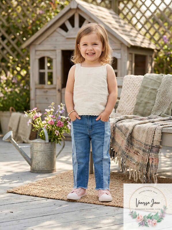 Tommy Hilfiger Girls Denim Jeans BROADWAY - Broadway Wash 2T