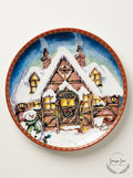 Vintage 2003 De Marco Christmas plate