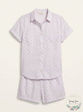 Kerri Rosenthal Mina Printed Cotton Shirt, Size Small