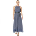 MICHAEL Michael Kors Womens Plus Printed Chain Maxi Dress