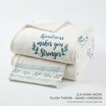 Jla Home Word Plush Throw – 50x60/Kindness