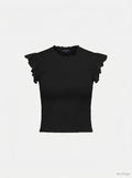 French Connection Perinne Cotton Jersey Smock Top, Size XS