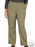 Karen Scott Women Pants Plus Mid-Rise Straight Leg Stretch, Size 2X