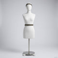 I.n.c. Clustered Beaded Stretch Belt,Large/XL-Pewter