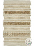 Vcny Home Cotton Jute Tufted Flatweave Scatter Rug – 27 x 45